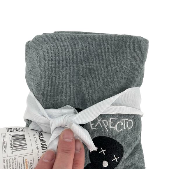 NWT Harry Potter Expecto Patronum Set of 2 Hand Towels Bath Halloween Spooky - Picture 2 of 13